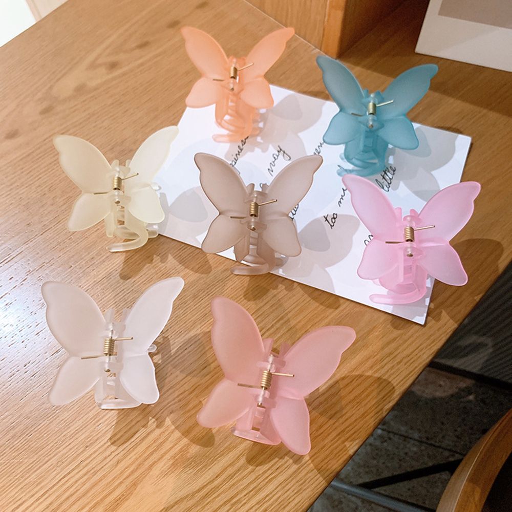 Hair Claw Clip Set - Minimalist Butterfly Barrettes for Women Girls