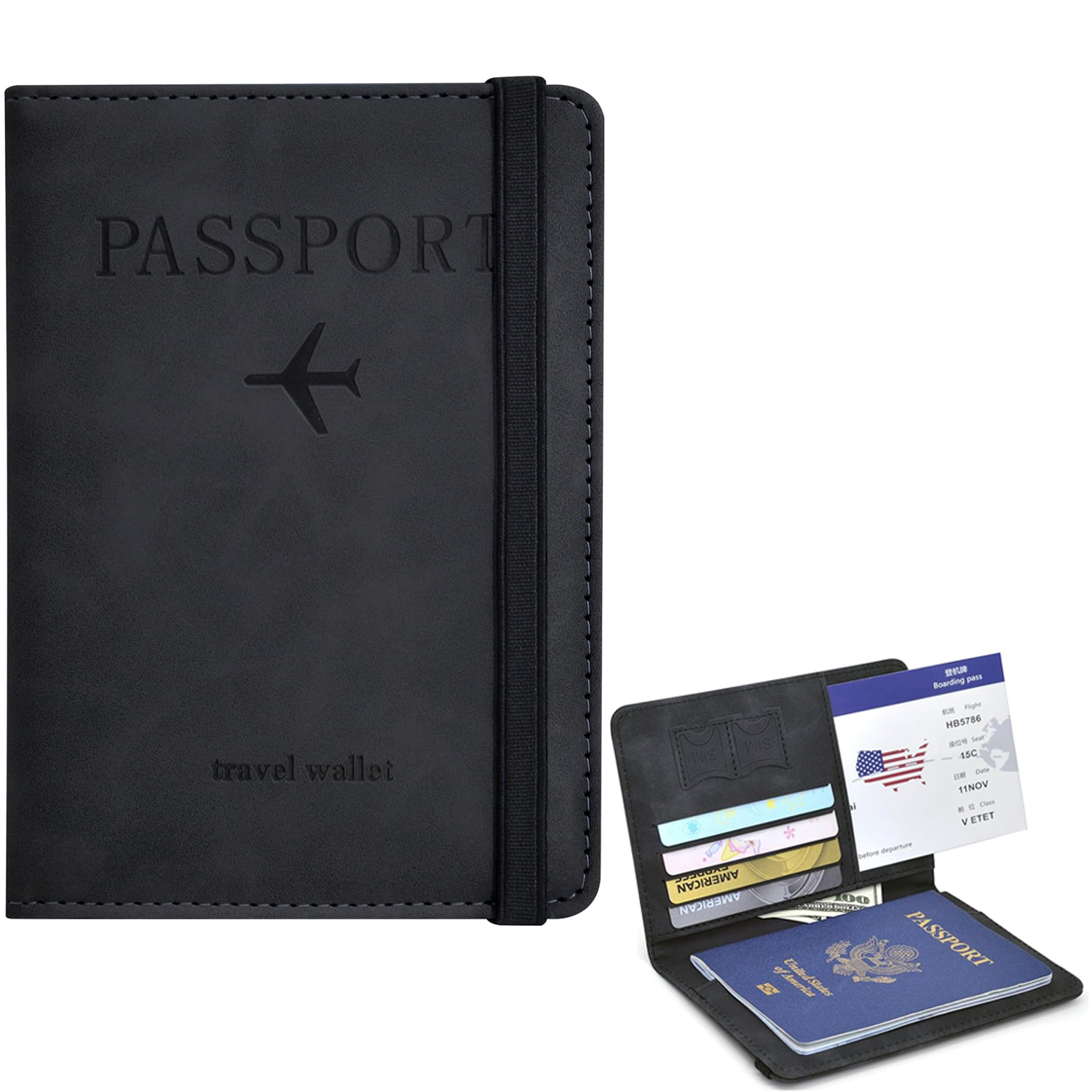Women'S Essential Accessories - Passport Holder Wallet Cover Travel Essentials