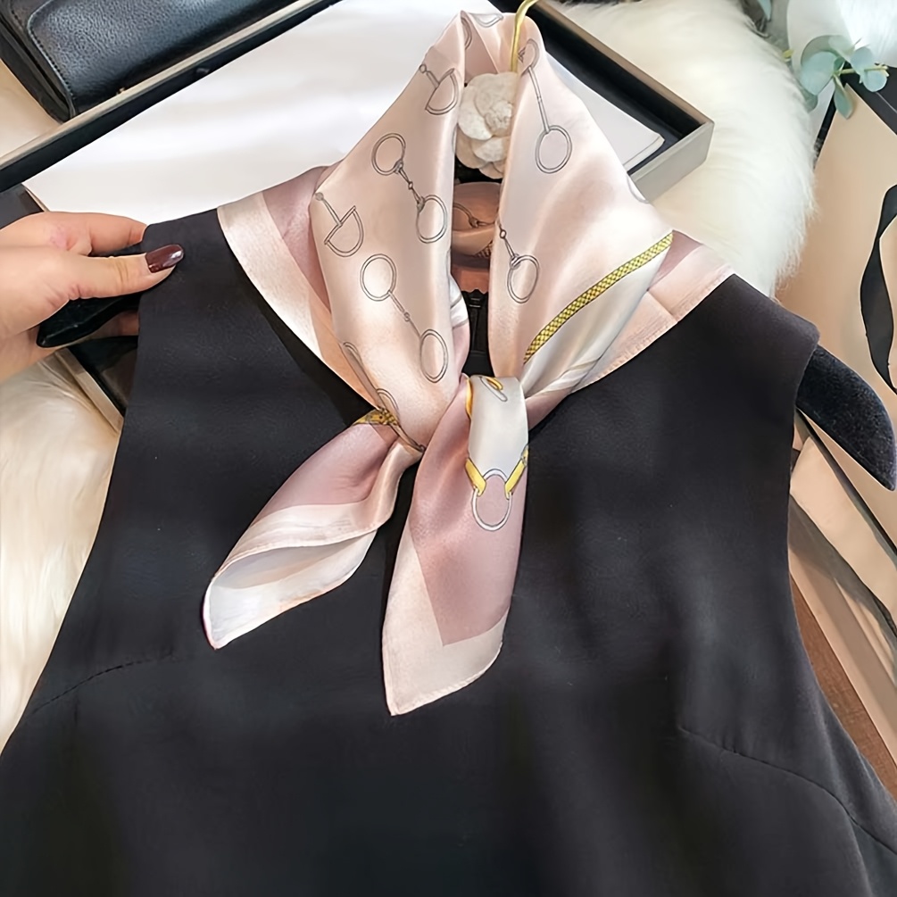 Silk Scarf Square - Luxury 100% Pure Silk Square Scarf
