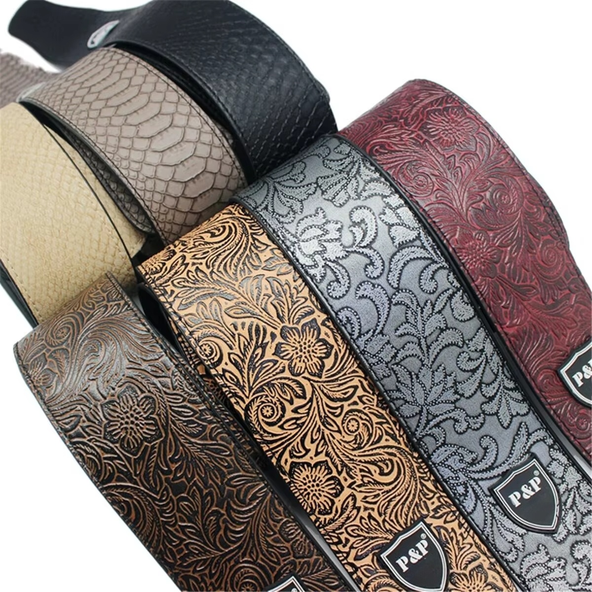 Women Electronic Accessories - Guitar Strap Vintage 2.5 Inch Adjustable
