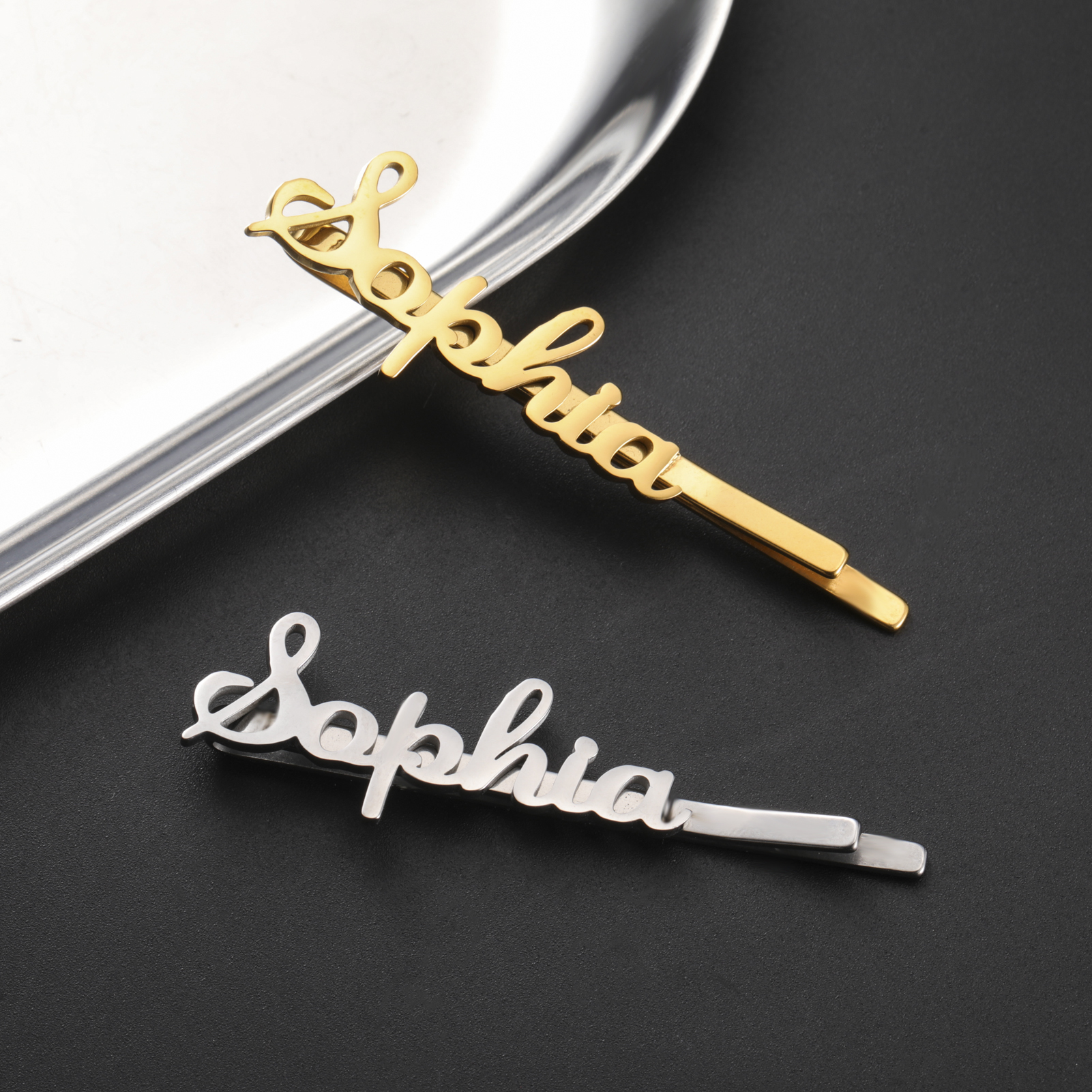 Sipuris Customized Name Hairpi - Hair Claw Clip Set review and price