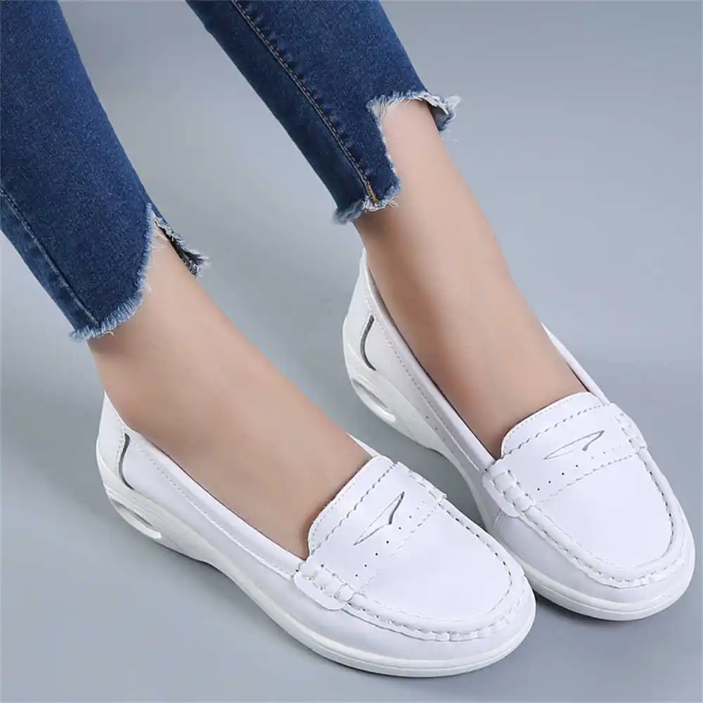 Thick Sole Slipon White Traine - Women Accessories Brand Name review and price