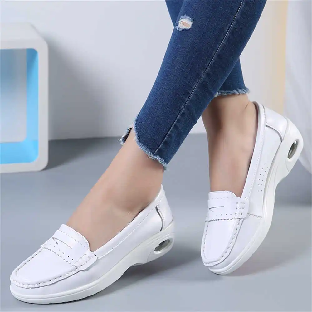 Thick Sole Slipon White Traine - Women Accessories Brand Name review and price