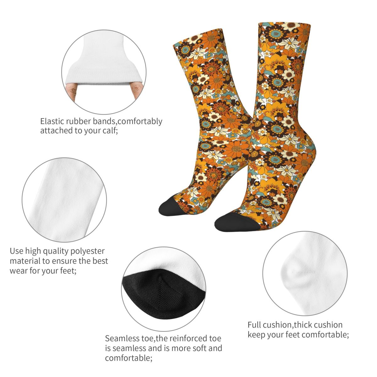 70s 60s Retro Flower Power, Fl - Women'S Accessories In The 60S review and price
