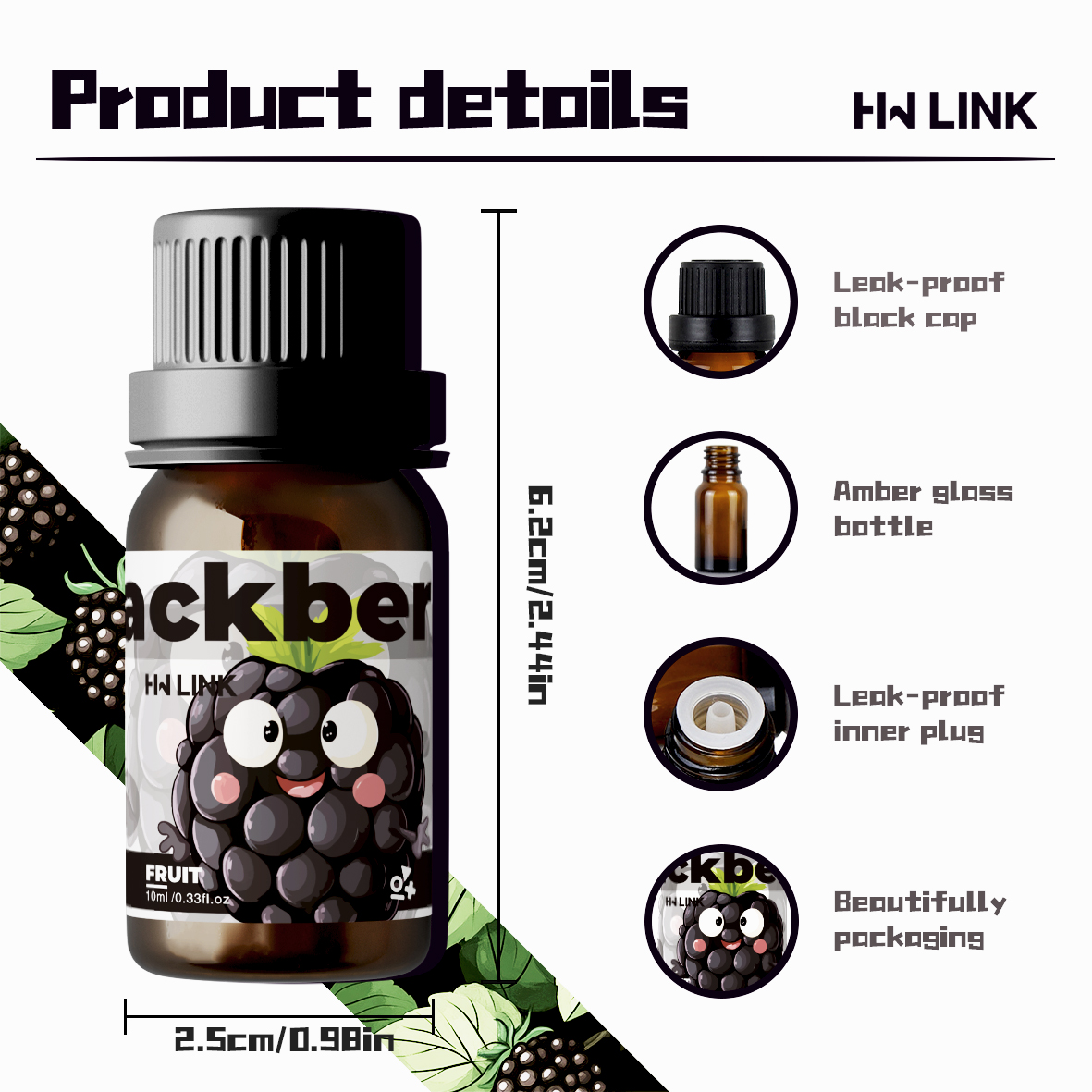 Blackberry Essential Oil Black - Women'S Essential Accessories review and price