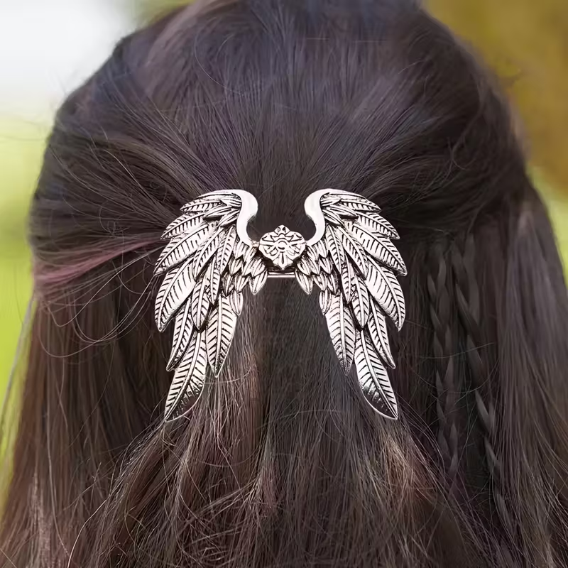 1pc Viking Angel Wing Hairpin  - Women'S Viking Accessories review and price