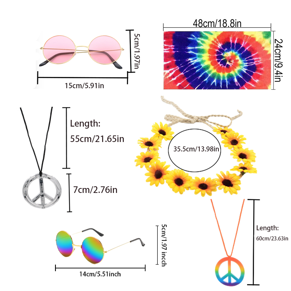PESENAR Hippie clothing access - Women Accessories Logo review and price