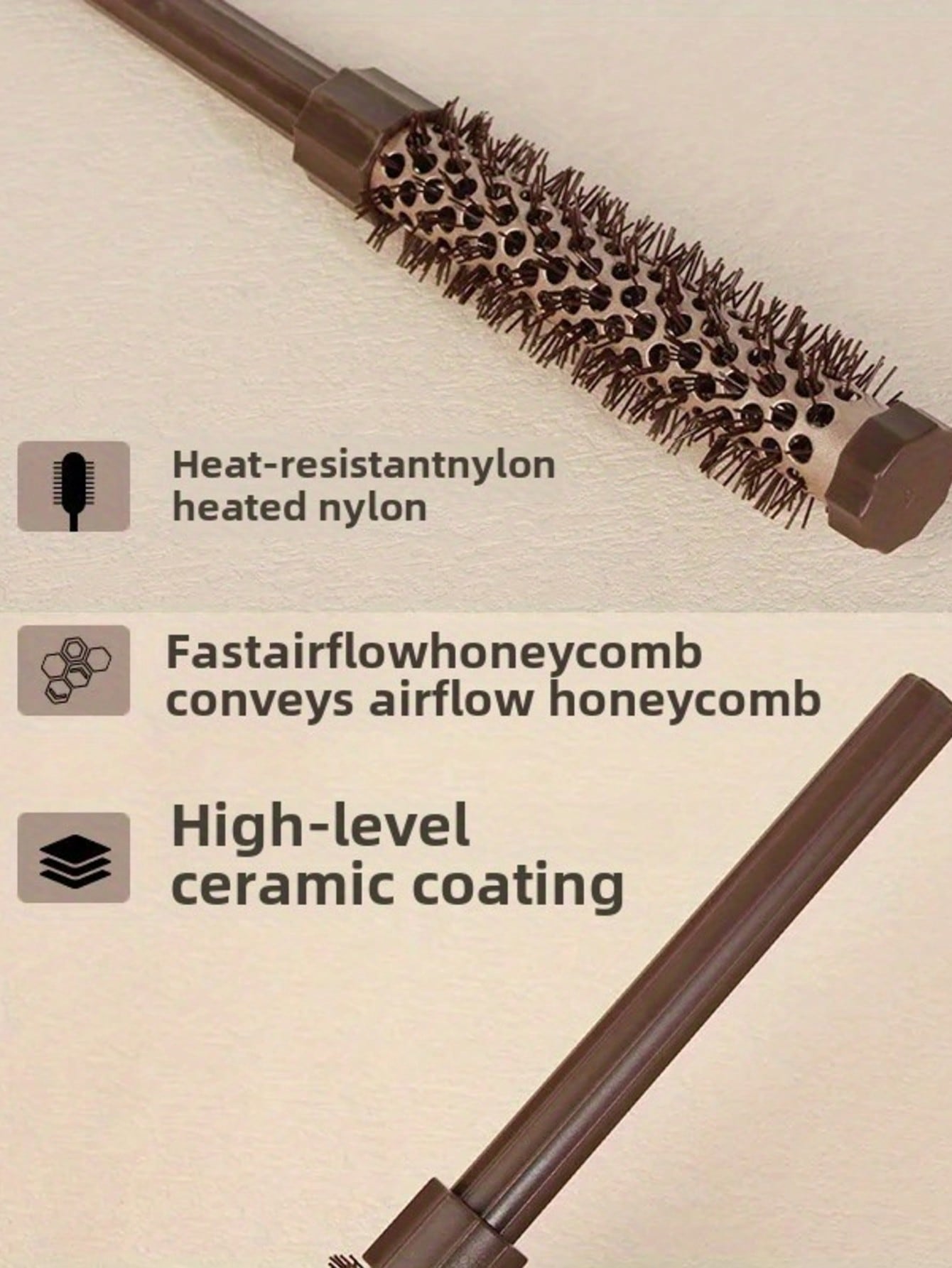 3Pcs Roller Comb Hair Brush -  - Women'S Essential Accessories review and price
