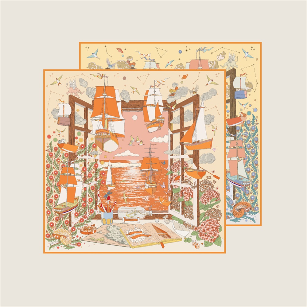 90CM Brand Silk Scarves Wraps  - Silk Scarf Square review and price
