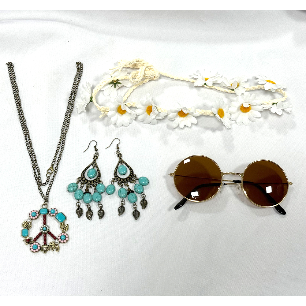 Hippie 60S Accessory Set Wig S - Women'S Accessories In The 60S review and price