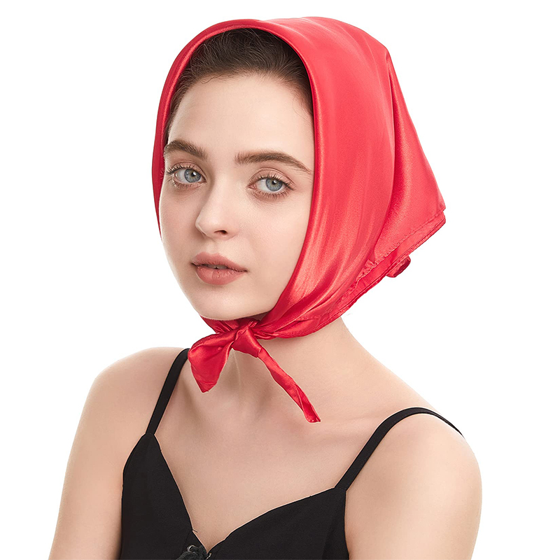 2024 New Fashion Women Satin S - Silk Scarf Square review and price