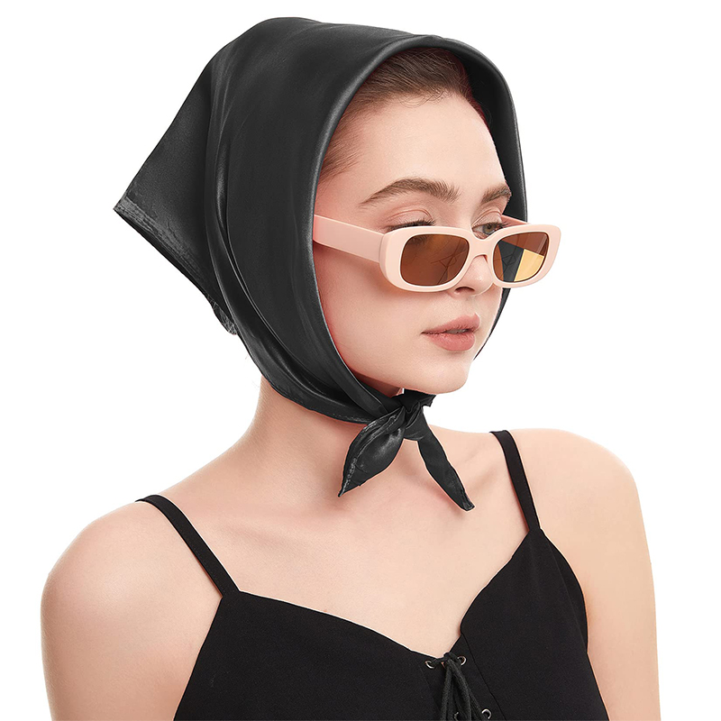 2024 New Fashion Women Satin S - Silk Scarf Square review and price