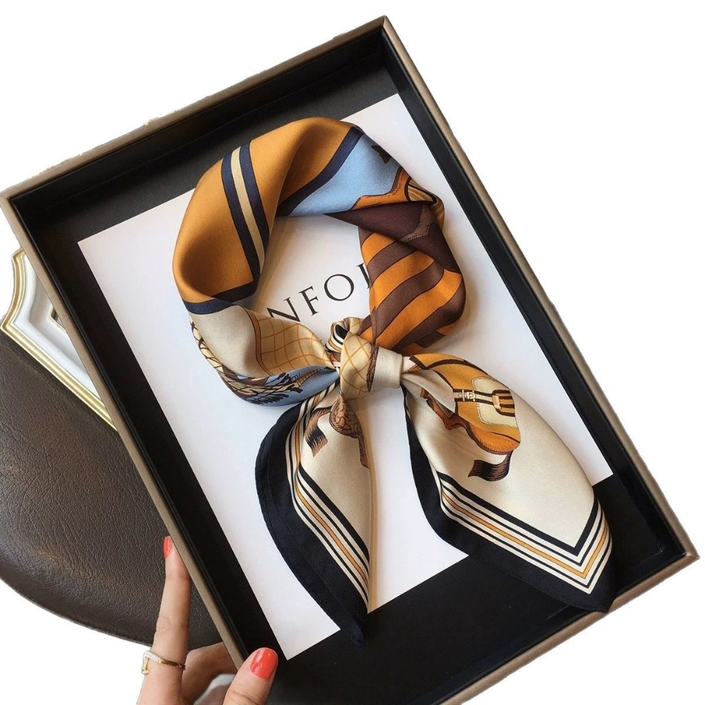 Fashion Satin Square Scarf for - Silk Scarf Square review and price