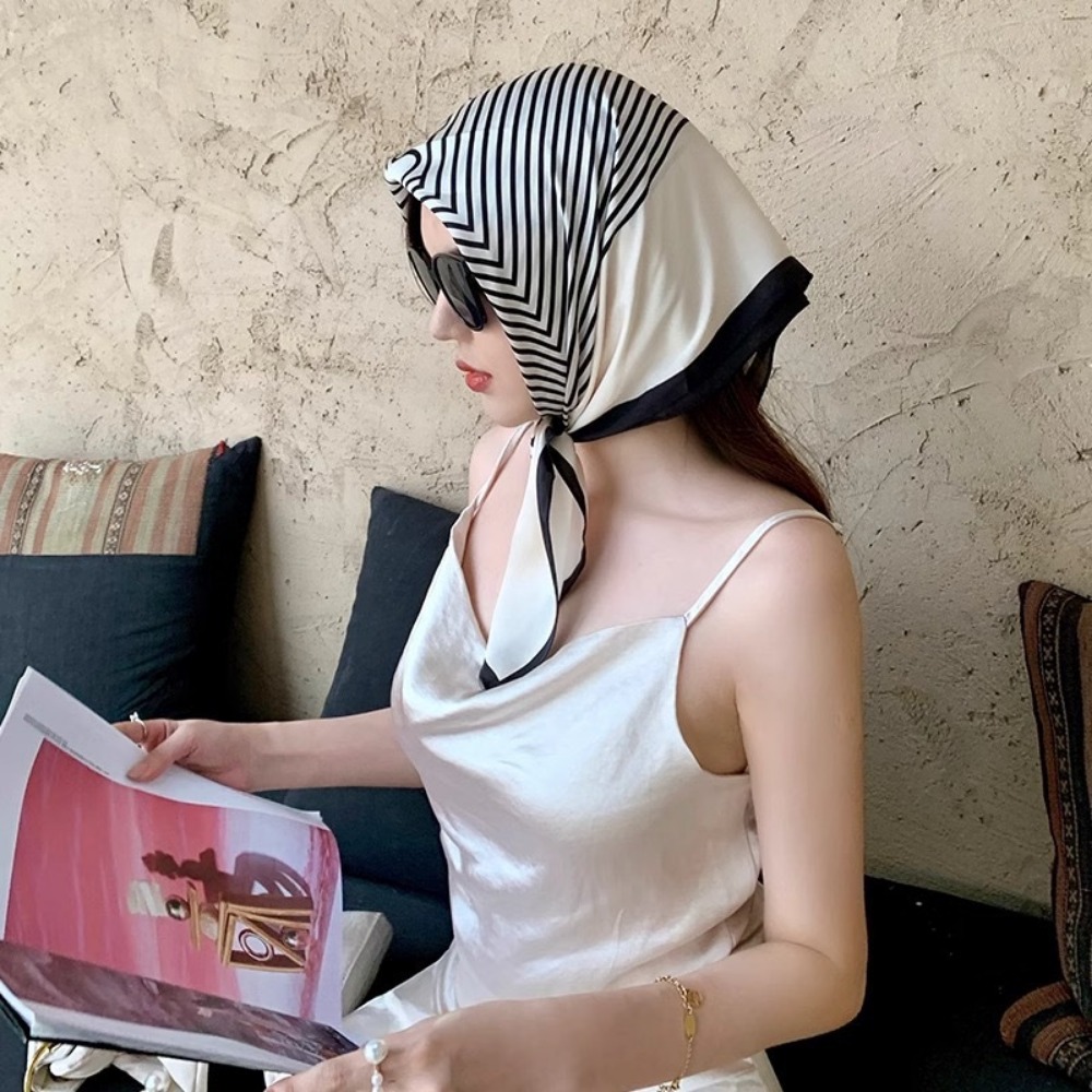 Fashion Satin Square Scarf for - Silk Scarf Square review and price