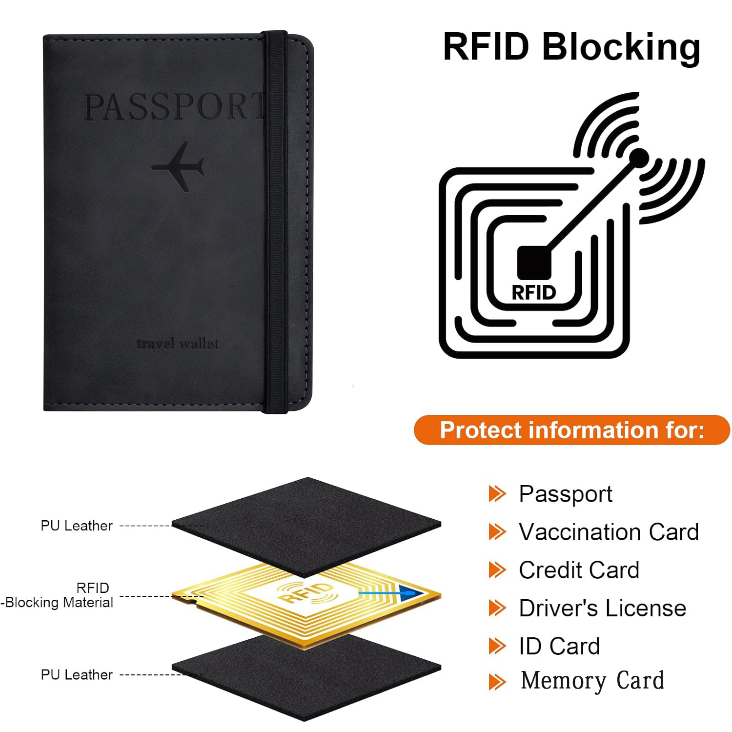 Passport Holder Wallet Cover T - Women'S Essential Accessories review and price