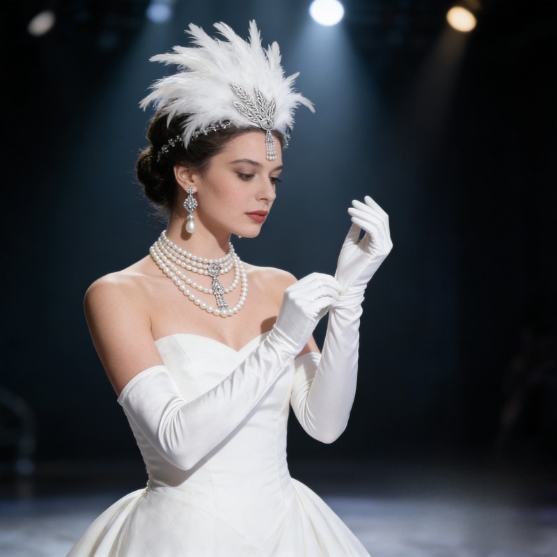 1920s Gatsby Party White Feath - Women'S Essential Accessories review and price
