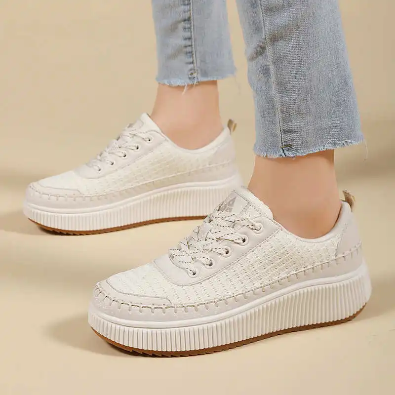 Brown Shoes Woman Flats Autumn - Women Accessories Brand Name review and price
