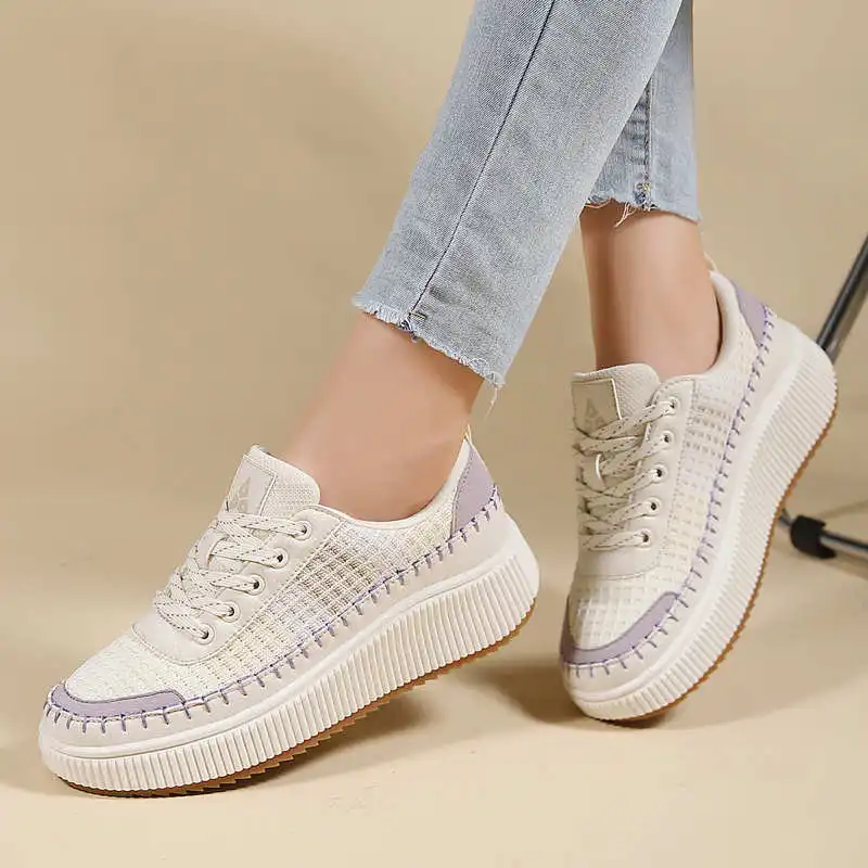 Brown Shoes Woman Flats Autumn - Women Accessories Brand Name review and price