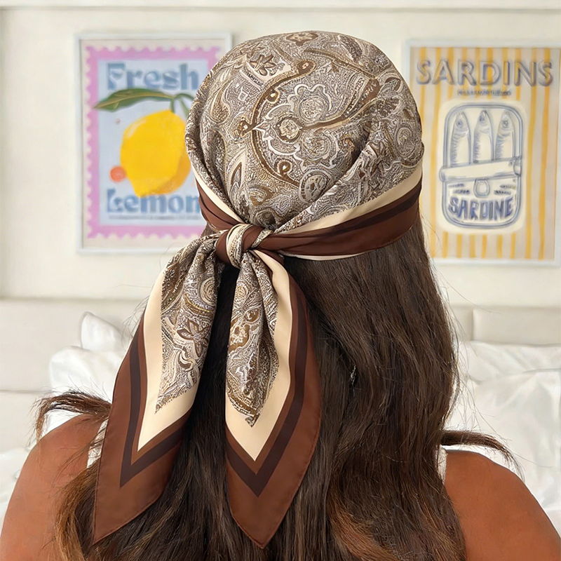 Luxury Women Silk Square Scarf - Silk Scarf Square review and price