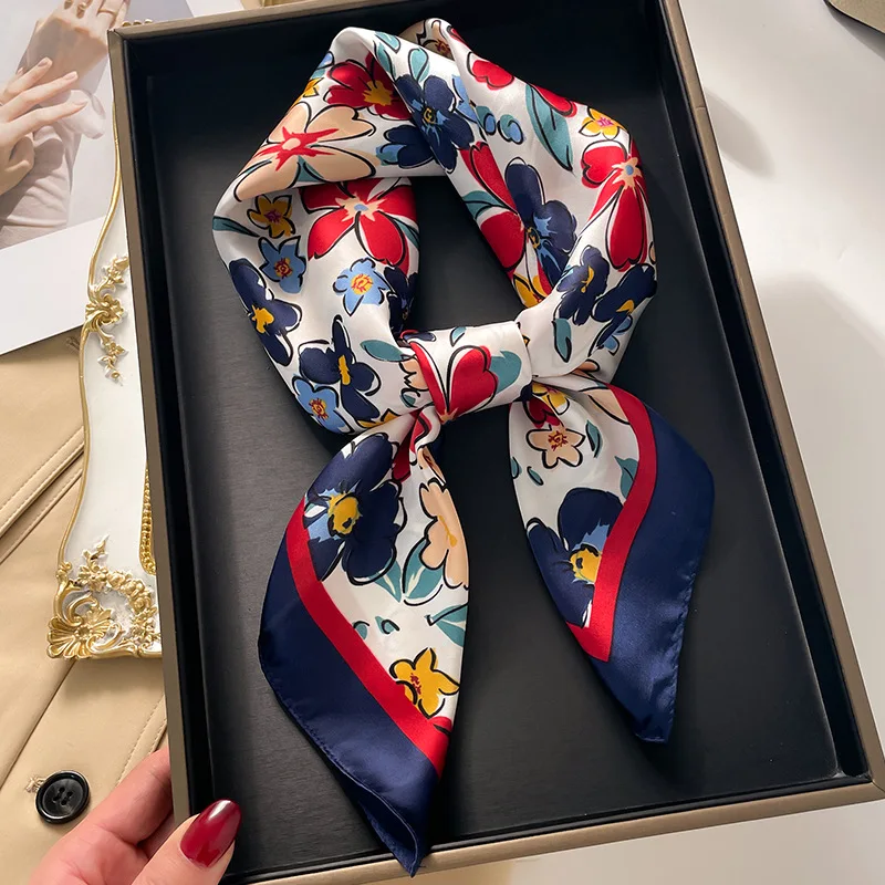 Luxury Square Scarf For Women  - Silk Scarf Square review and price