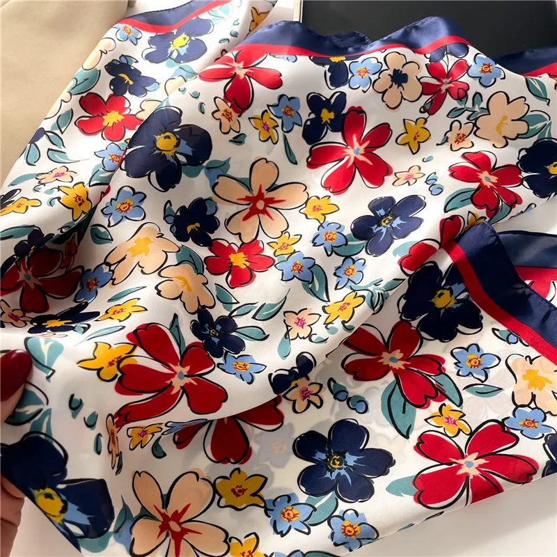Luxury Square Scarf For Women  - Silk Scarf Square review and price