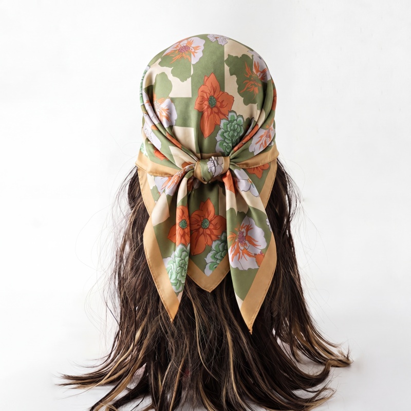 Print Silk Scarf Fashion Turba - Silk Scarf Square review and price