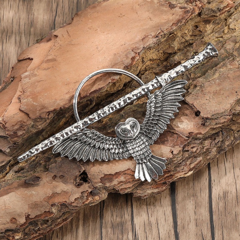 Niche Design Retro Gothic Owl  - Women'S Viking Accessories review and price