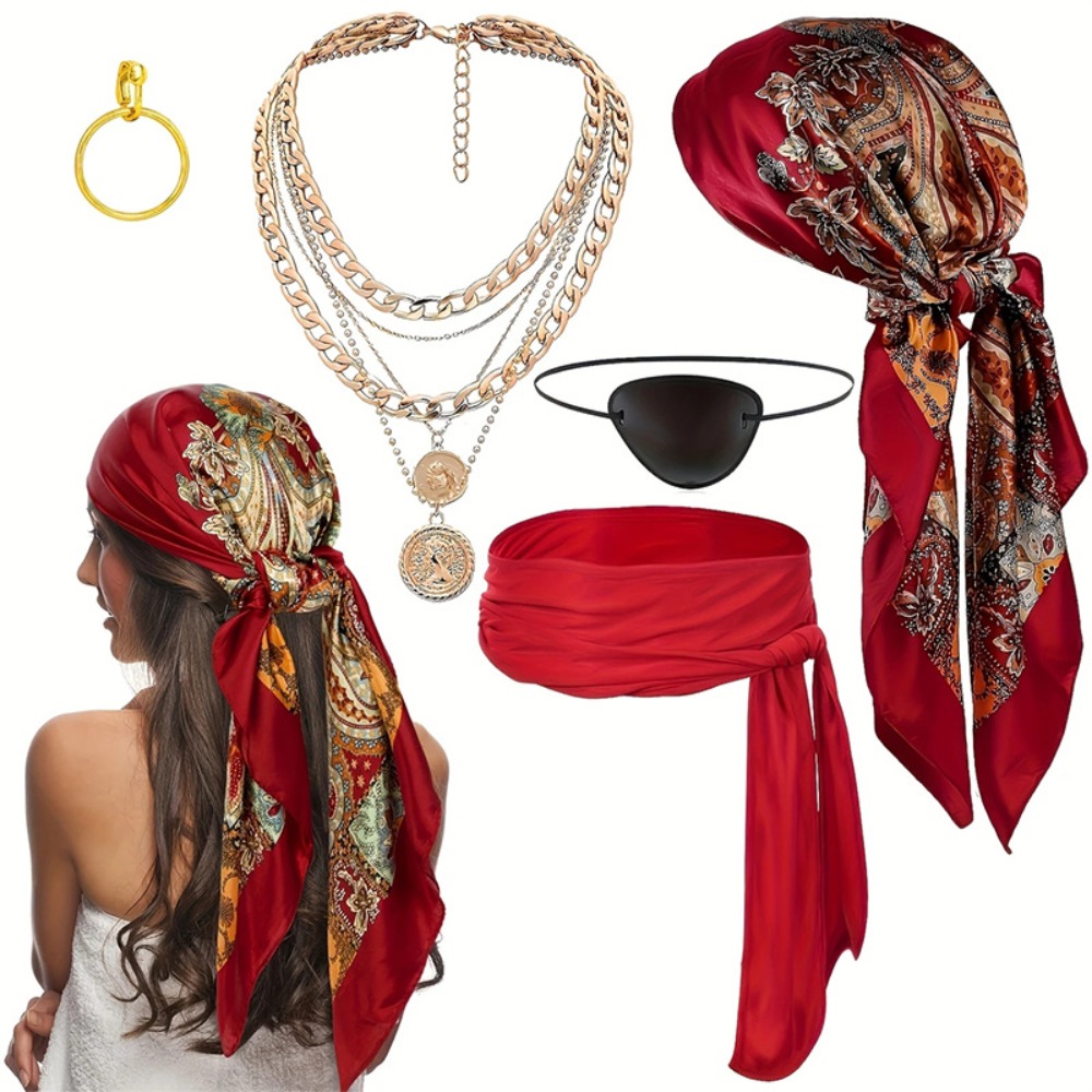 Pirate Costume Accessory Set 5 - Women'S Essential Accessories review and price