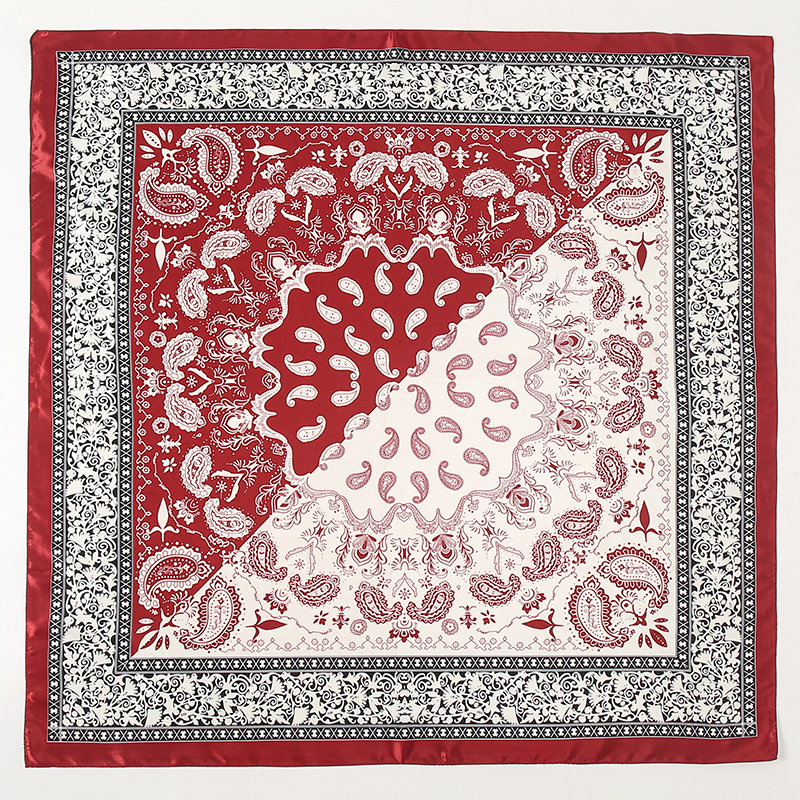 Satin Square Scarf Women Musli - Silk Scarf Square review and price