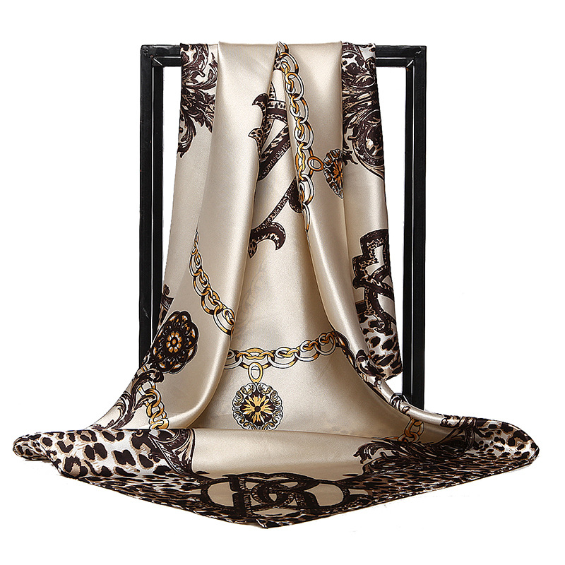 90*90cm Ladies Silk Scarf Band - Silk Scarf Square review and price