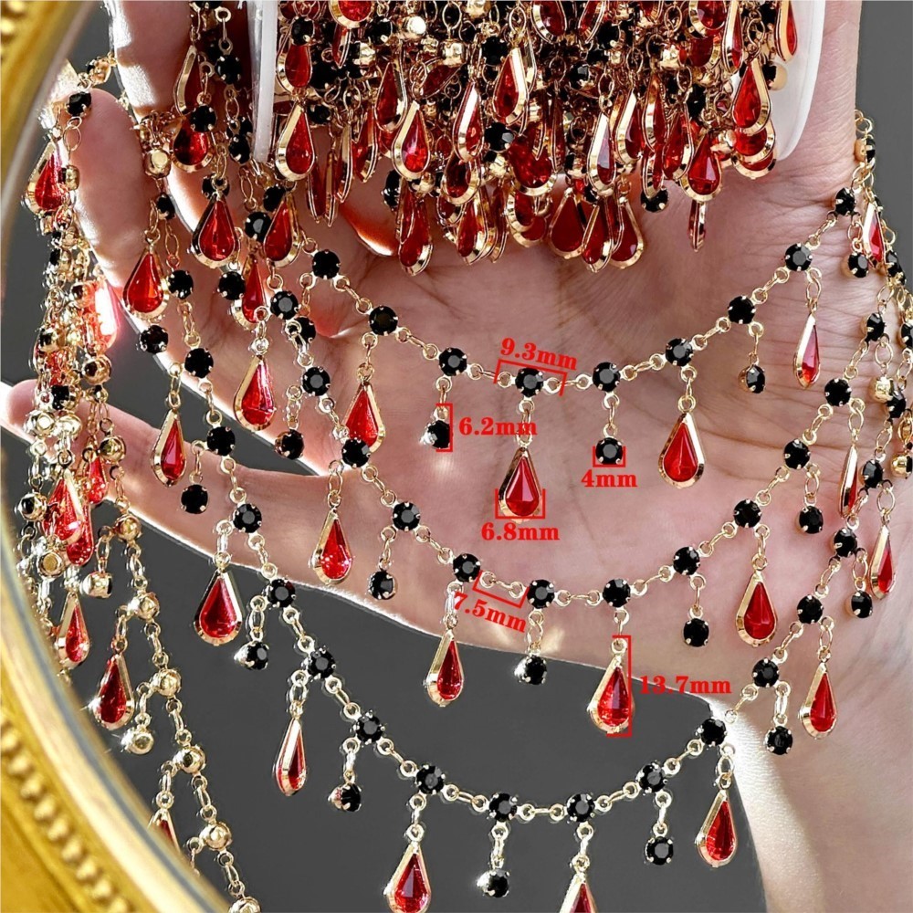 0.5/1m Teardrop Rhinestone Tas - Women'S Accessories Clothing review and price