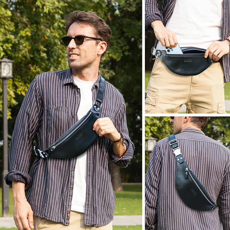 CONTACT'S Men Waist Packs Genu - Women Electronic Accessories review and price