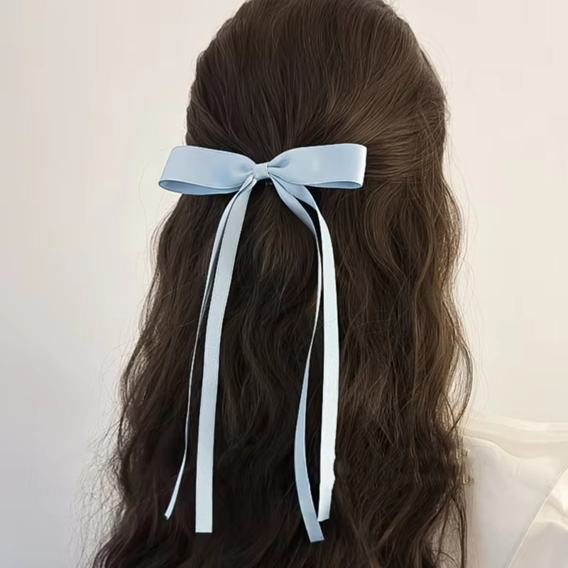 New Colored Satin Ribbon Bowkn - Women'S Essential Accessories review and price