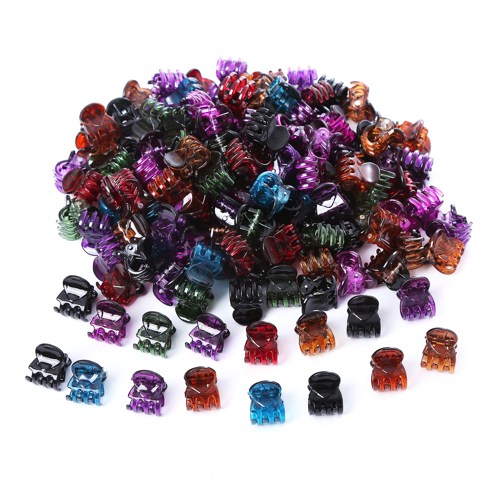 1CM 100Pcs/Set Hair Claw Clips - Hair Claw Clip Set review and price