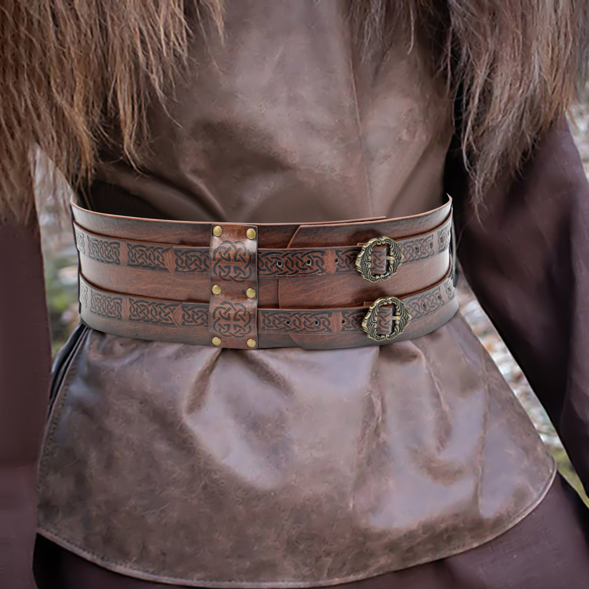 Men Women Runic Leather Belt D - Women'S Viking Accessories review and price