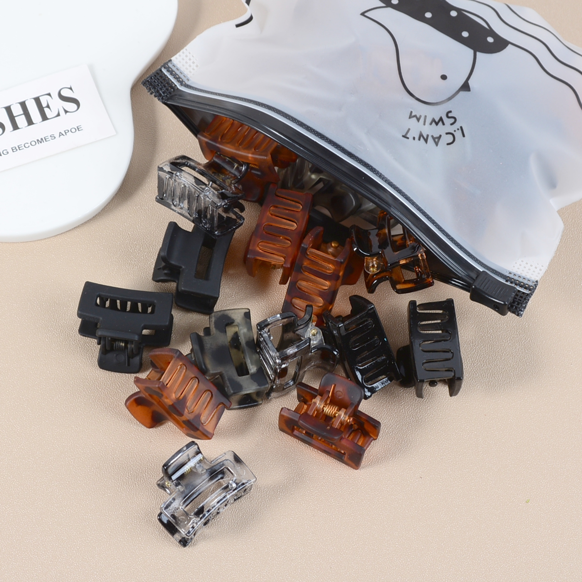 12-Piece Set of 2.5cm Mini Flo - Hair Claw Clip Set review and price